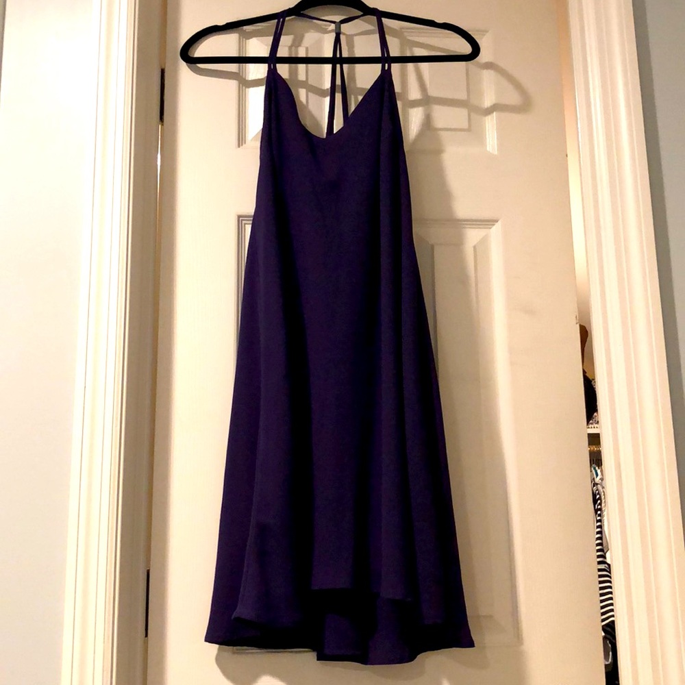Gorgeous eggplant colored dress